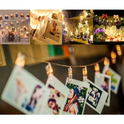 36 LED Photo Clip String Lights 36 LED Photo Clip String Lights