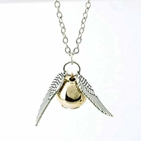 Harry Potter Inspired Snitch Necklace