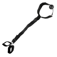 Mouth Gag Ball With Hand Cuffs BDSM Bondage