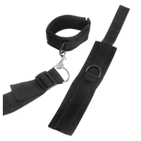 Mouth Gag Ball With Hand Cuffs BDSM Bondage