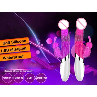 Rabbit Vibrator, 6 Speeds, Magic Wand G Spot