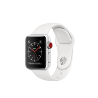 Apple Watch S3 42mm 8GB Aluminium With GPS with Black Strap