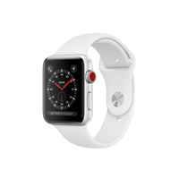 Apple Watch S3 42mm 16GB Aluminium With GPS and Cellular with Black Strap
