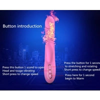 Angellia the Clitoral Suction Vibrator and Dildo