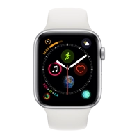 Apple Watch S4 44mm 16GB Aluminium With GPS and Cellular with Black Strap