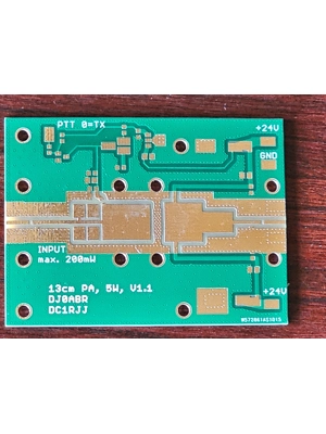 QO-100 5W Amplifier designed by DJ0ABR, pcb