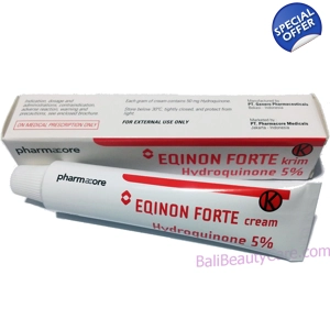Eqinon Forte Hydroquinone 5 Cream for melanin and dark spots