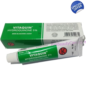 Vitaquin Hydroquinone 5 + Sunscreen To whiten the skin gradually Vitaquin Hydroquinone 5 + Sunscreen To whiten the skin gradually