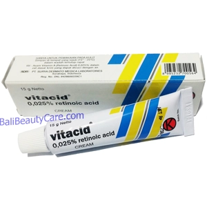 Vitacid 0.025 Retinol Retinoic Acid Retin A Cream