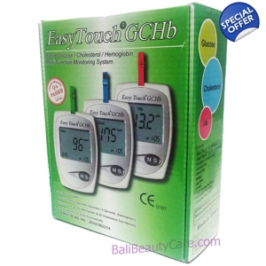 EasyTouch GCHb Glucose Colesterol Hemoglobin Blood Monitoring System