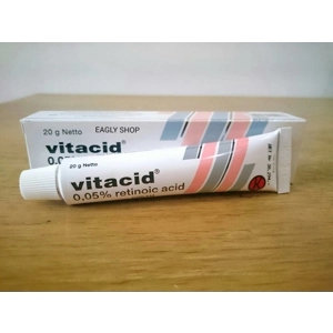 Vitacid 0.05 Retinol Retinoic Acid Retin A Cream