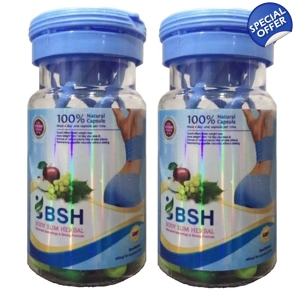 BSH BodySlim Herbal Diet Weight Loss - 1 Bottle - 30 Pills - Body Slim