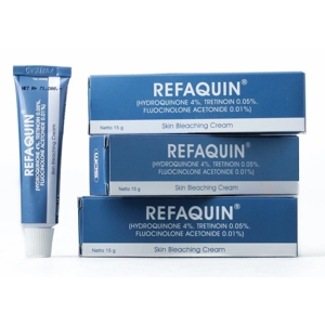 Refaquin Hydroquinone 4 Tretinoin 0.05 Fluocinolone Acetonide Cream