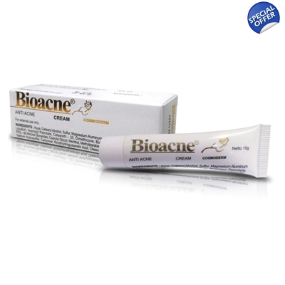 Bioacne Cream Nordihydroguaiaretic Oleanolic acid Sulfur Cetrimide title=