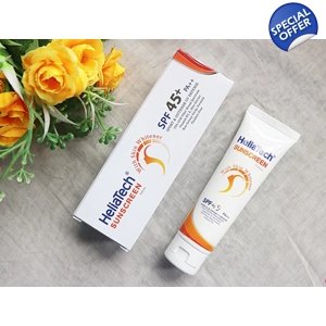 Heliatech Sunscreen SPF 45+ Lotion UVA UVB Rays Heliatech Sunscreen SPF 45+ Lotion UVA UVB Rays