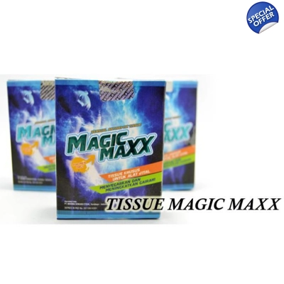 8 pcs Magic Maxx Man Wipes Tissue For Premature Delay Ejaculation title=