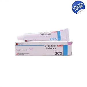 ZELFACE 20 CREAM 10 G for Mild to moderate acne or acne vulgaris