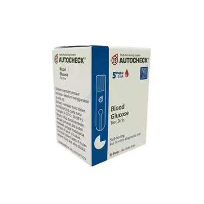 AUTOCHECK GLUCOSE 25 STRIP title=