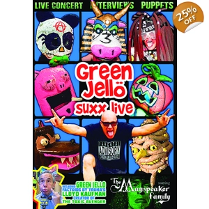 Sealed DVD - Green Jello Suxx Live