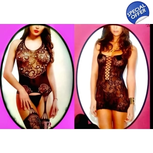 GET 189 Mrežasta haljina + bodystocking ( 149 kn )