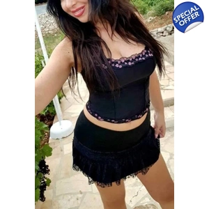 GET 037 Komplet top + mini suknja ( 99 kn )