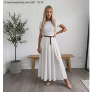 GET 10019  Široka suknja s remenom