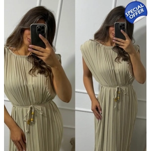 GET 1302 Plisirana haljina Marianna, neprozirna (ide do XL)