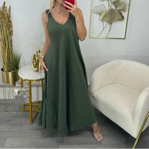 GET 1366 Duga lagana haljina Irena (ide do vel.XXL)