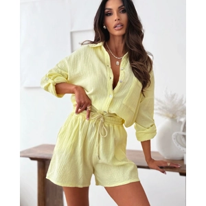 GET 3090 Komplet od tetra pamuka (muslina) košulja + kratke hlače