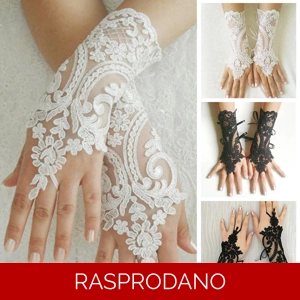 GET 531 Čipkaste rukavice na vezanje (129 kn)