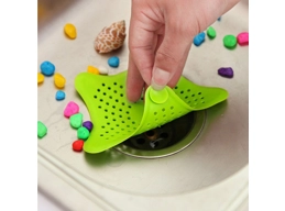 3 x Starfish Drain Saver - Hair / food stopper
