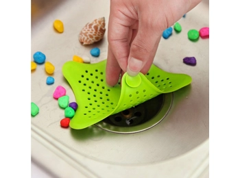 3 x Starfish Drain Saver - Hair / food stopper