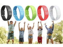 3D Kids Smart Wrist Watch - Pedometer, Calories & Distance Tracker