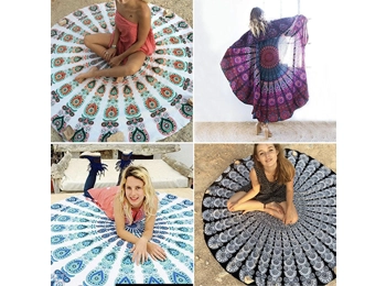 Bohemian Beach Mat / Shawl