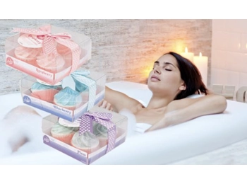 Fairycake Bath Bomb Gift Set, pack of 12 - 3 Scents!