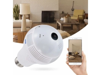 960P WiFi IP Camera 360 Degree LED Bulb