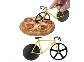 Bicycle pizza cutter