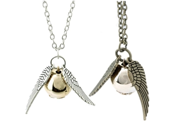 Harry Potter Inspired Snitch Necklace - 2 Options
