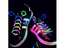 Multi Colour LED Shoelaces