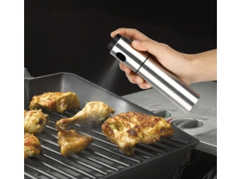 Stainless Steel Fine Mist Recipe Sprayer - Save calories whilst using oil etc.