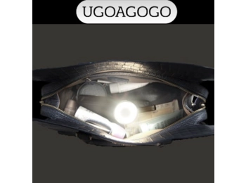 Ugoagogo's LED handbag light with built in emergency charger.