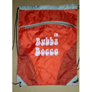 Lightweight Drawstring Bocce Ball Set Bag with Shoulder Straps