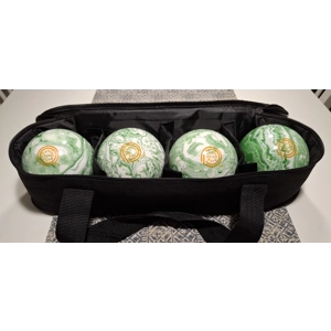 Punto Puro Synthetic 4-Ball Youth / Training Set, 99mm / 725g with Pro Bag