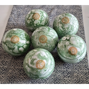 Punto Puro Synthetic 6-Ball Bocce Set, 107mm / 920g