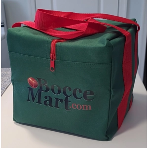 Heavy Duty Wide Mouth Bocce Ball Set Bag - Green, Black or Gray