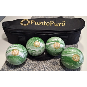 Punto Puro Synthetic 4-Ball Youth / Training Set, 99mm / 725g with Pro Bag