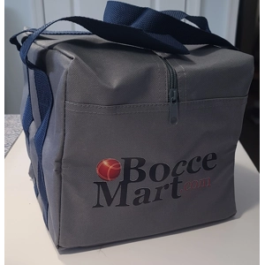 Heavy Duty Wide Mouth Bocce Ball Set Bag - Green, Black or Gray