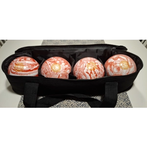 Punto Puro Pro Synthetic 4-Ball Set, 107mm / 920g with Bag