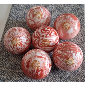 Punto Puro Synthetic 6-Ball Bocce Set, 107mm / 920g