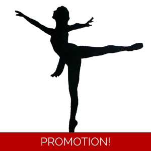 Silhouette Art : Ballet Dancer Figure Free standing